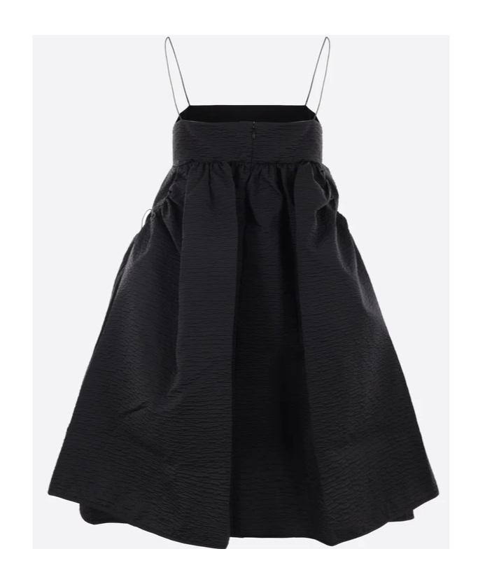 CECILIE�BAHNSEN A SLEEVELESS STRAIGHT NECKLINE DRESS