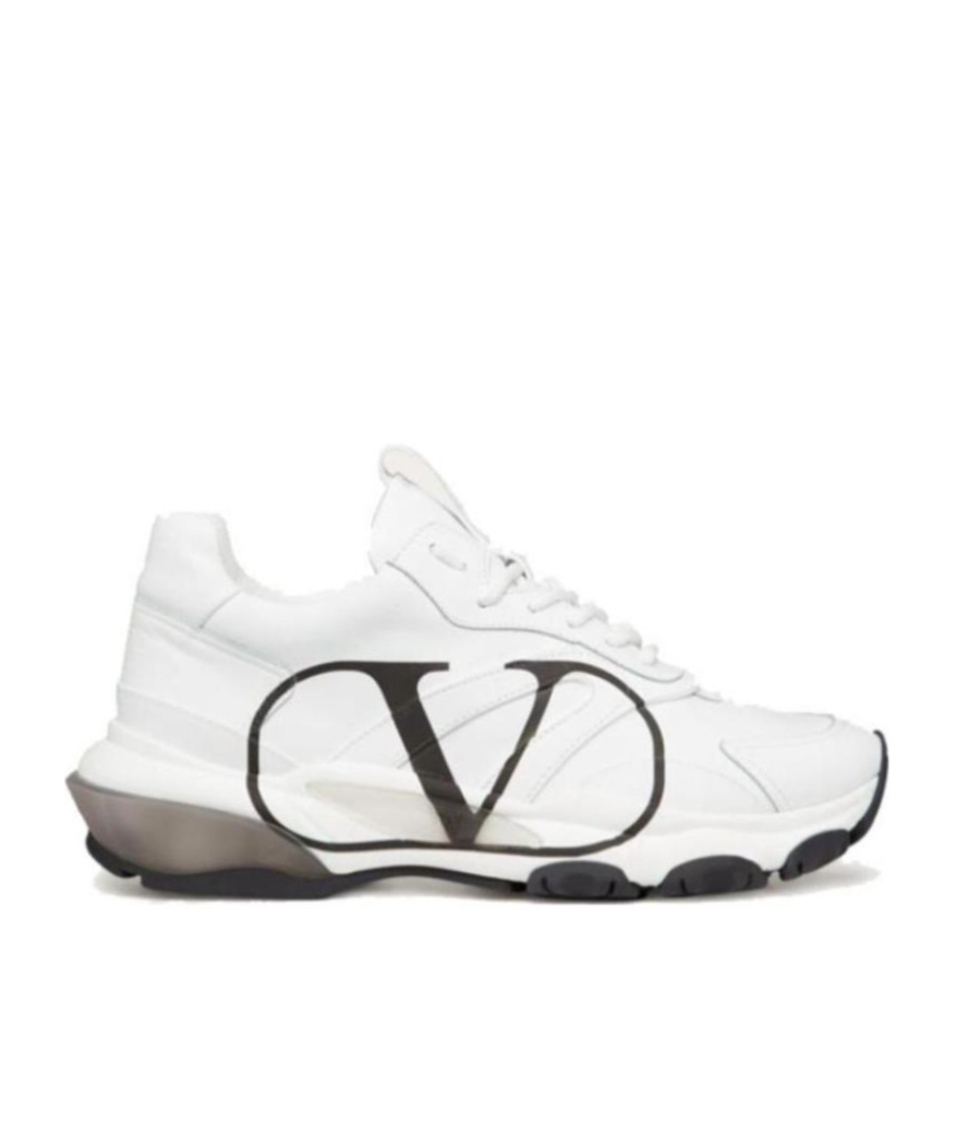 Valentino Garavani Vlogo Sneakers In White