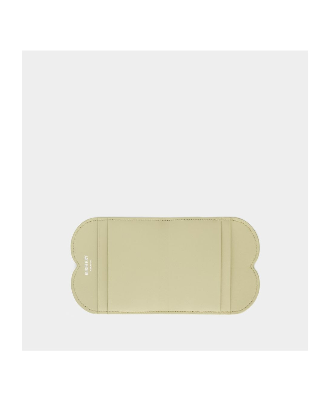 Burberry Ekd Leather Cardholder In Nude