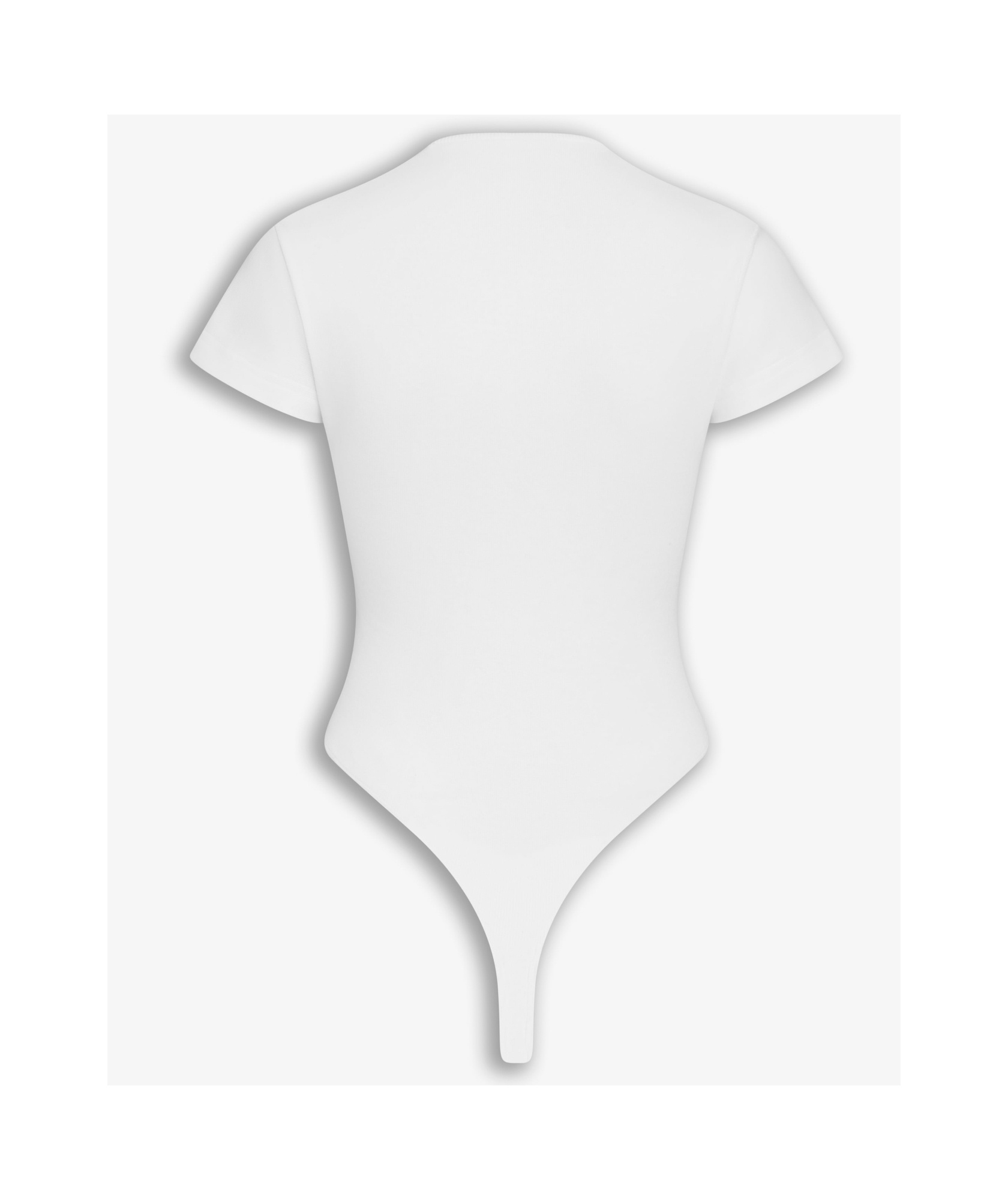 Alaïa Layered Cotton Body In White