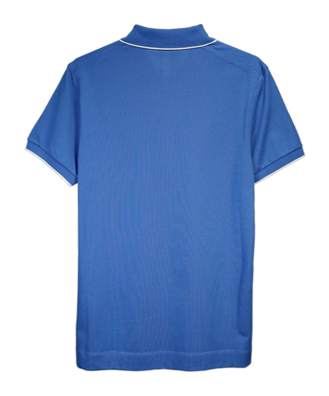 ZEGNA EMBROIDERED LOGO POLO SHIRT 