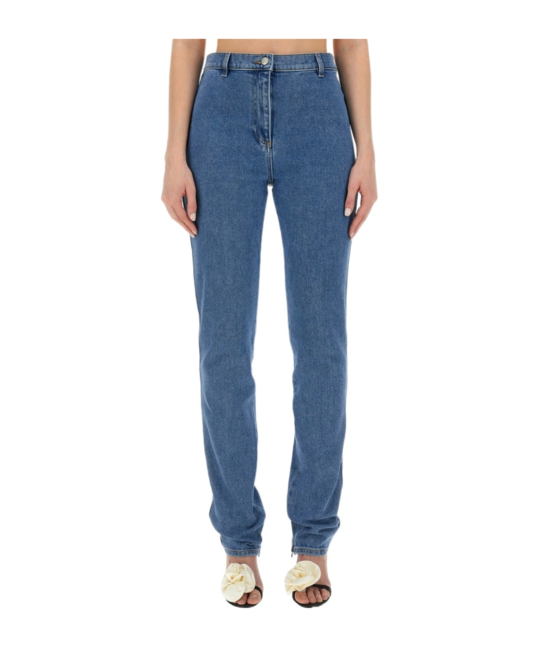 Magda Butrym Women Slim Fit Jeans In Blue