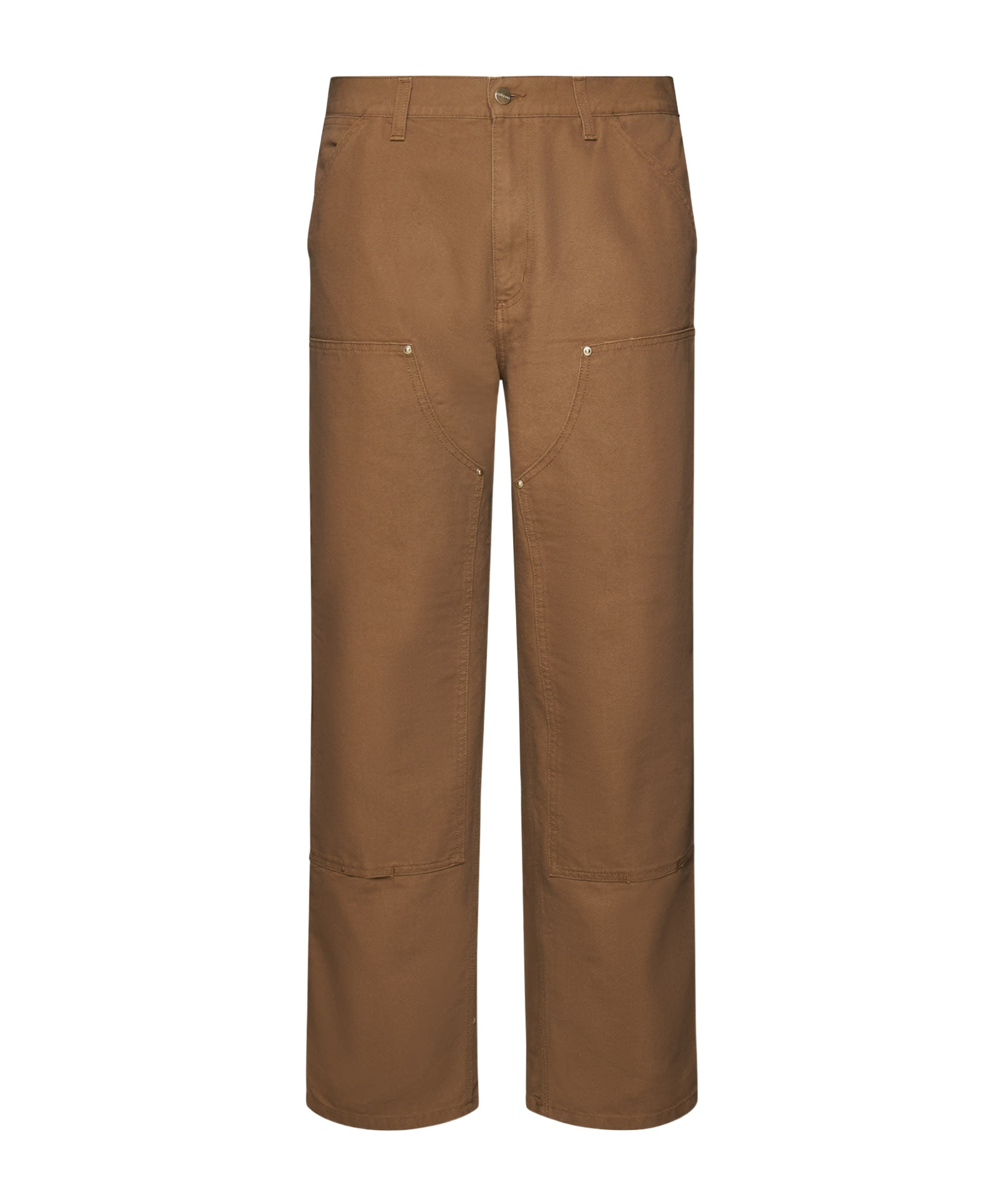 Carhartt Belt-loop Casual Pants In Brown