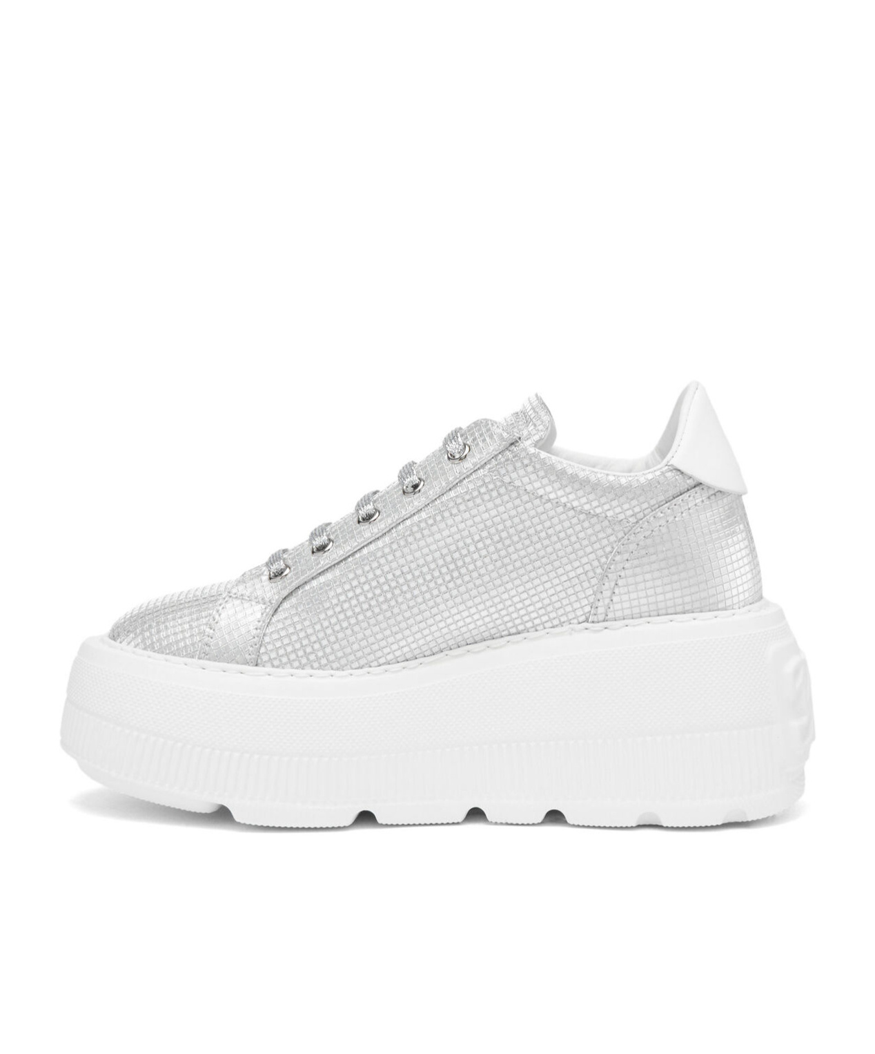 Casadei Nexus Hanoi Leather Sneakers In White