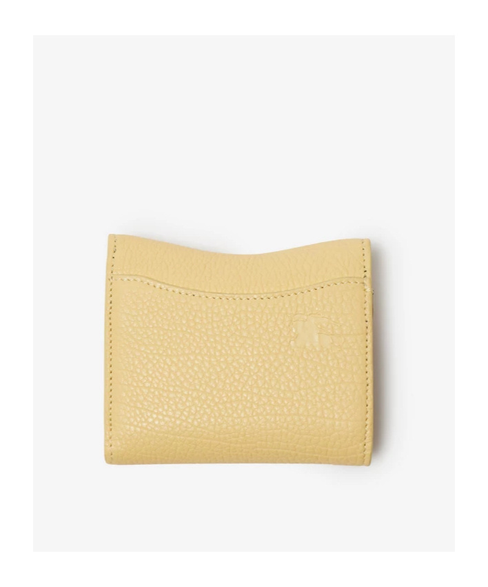 Burberry Rocking Horse Leather Wallet In Nude