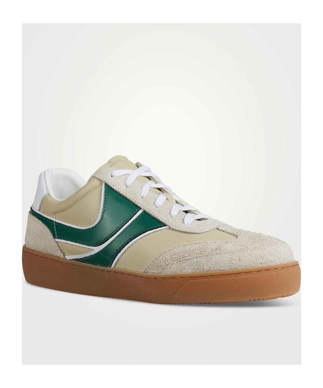 DRIES VAN NOTEN ROUND-HEADED LOW-TOP CASUAL SHOES 