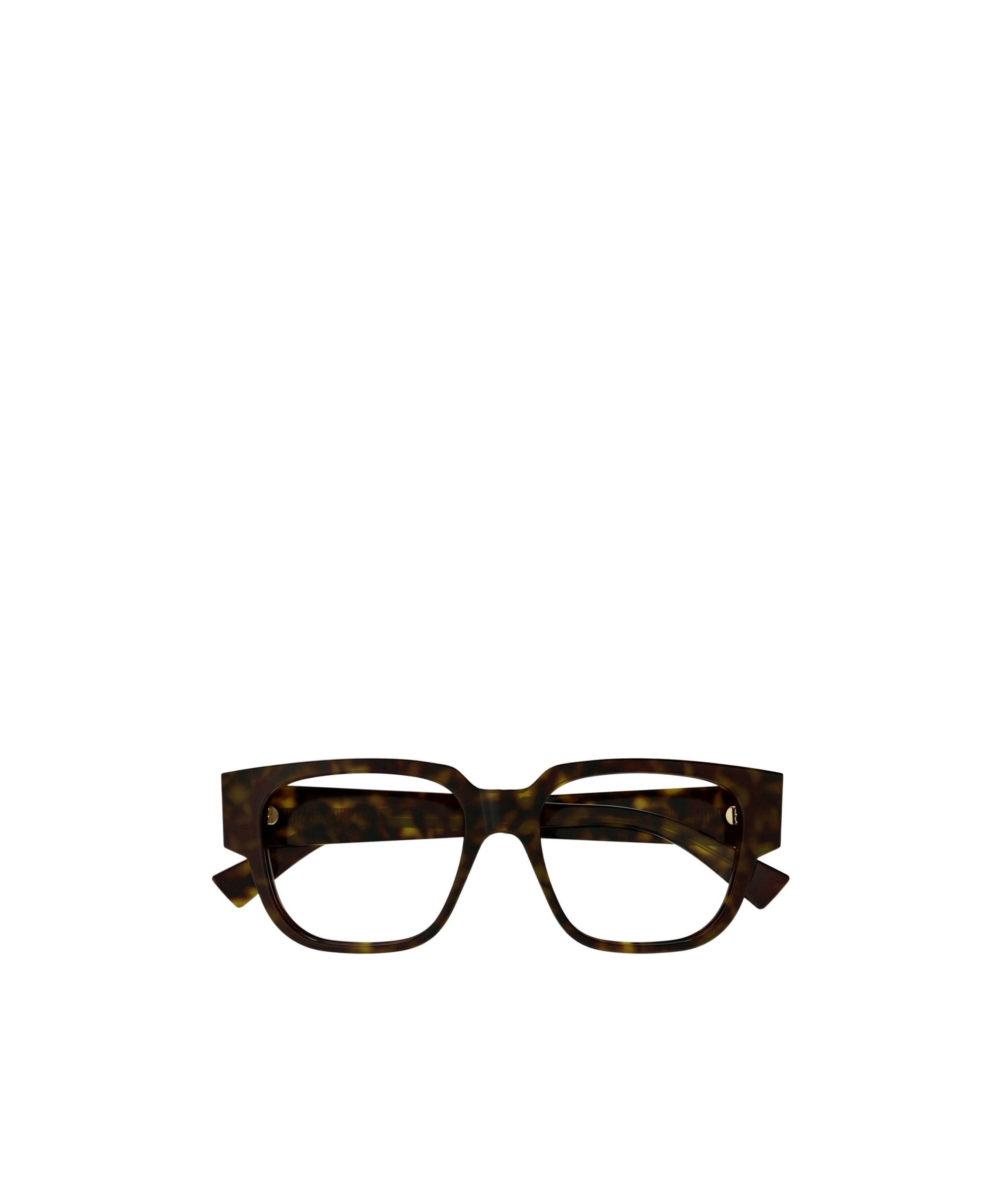 Bottega Veneta Geometric Frame Flat Mirror In Black