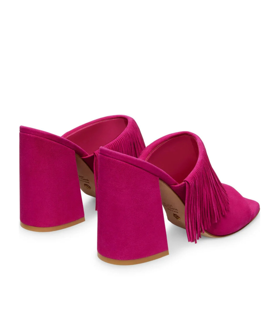 STUART WEITZMAN TIA TASSEL HIGH-HEELED SANDALS