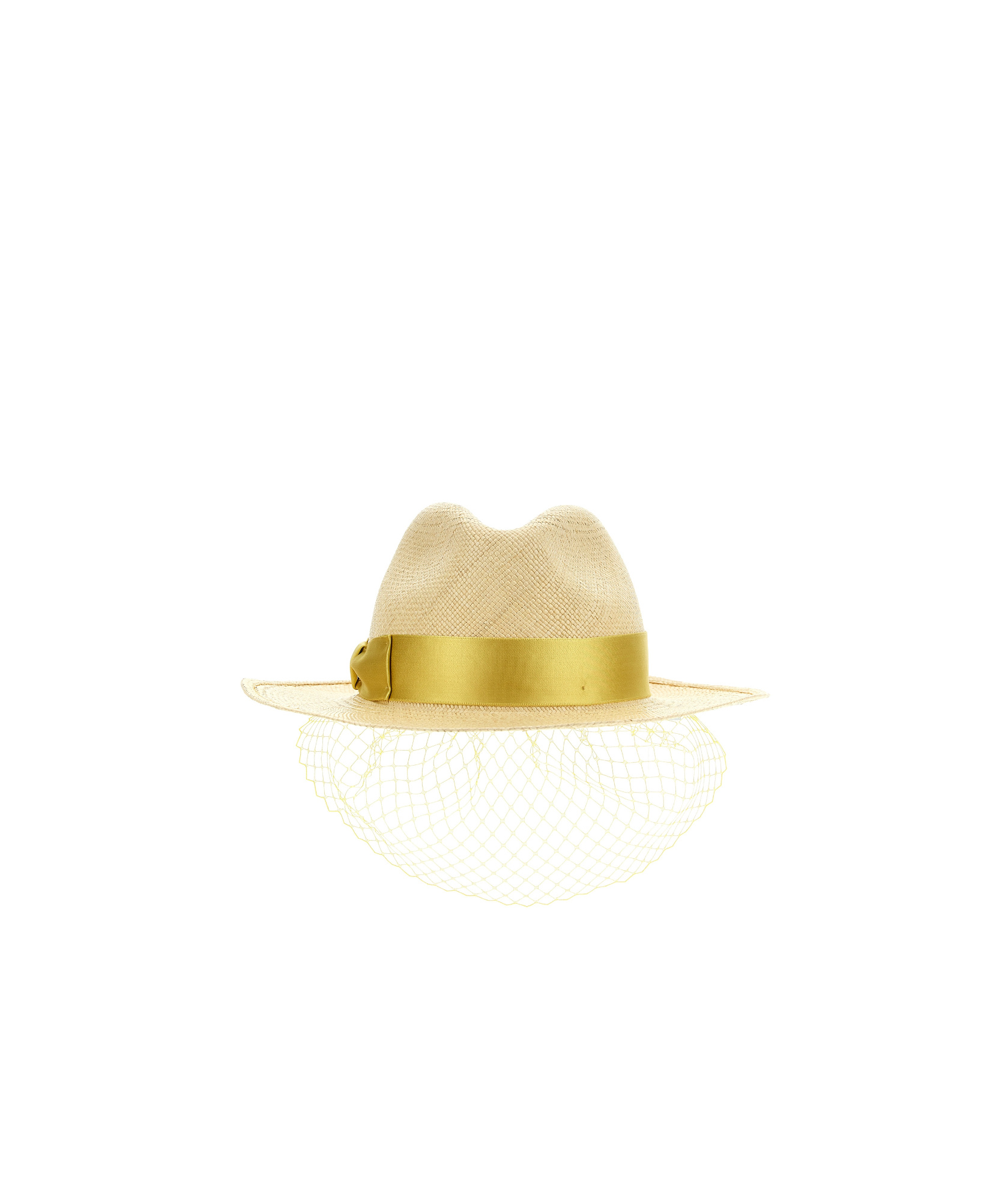 Borsalino Panama Quito Straw Hat In White
