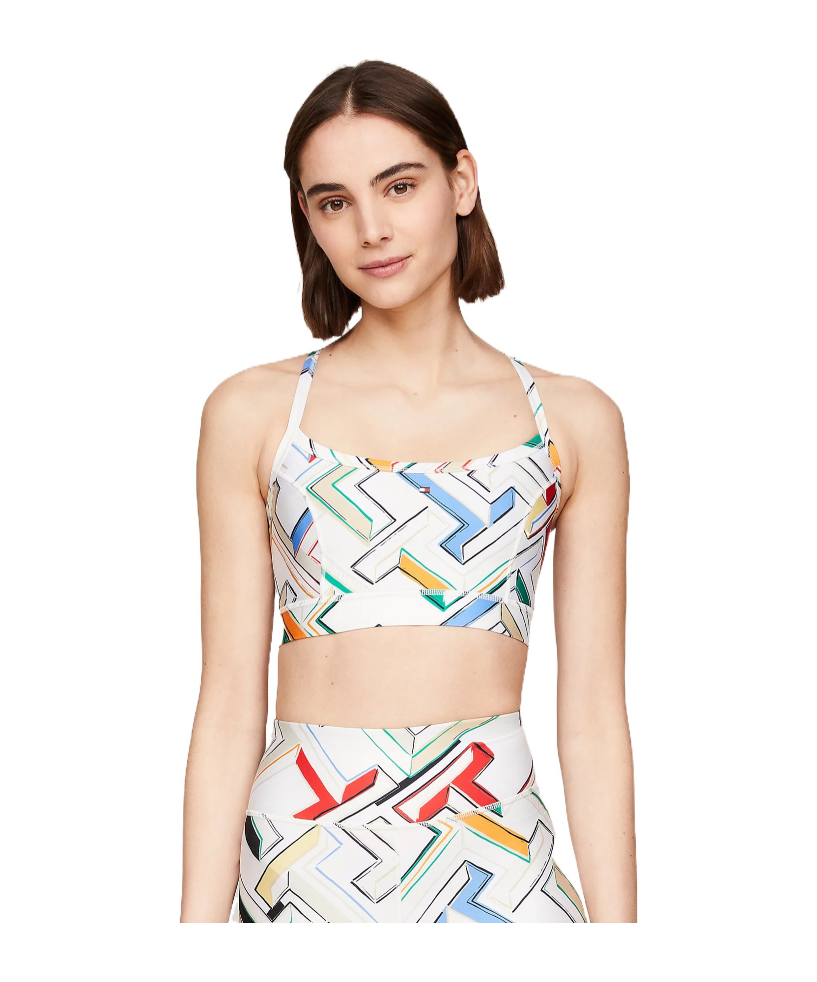 TOMMY HILFIGER ALPHABET PRINT BRA