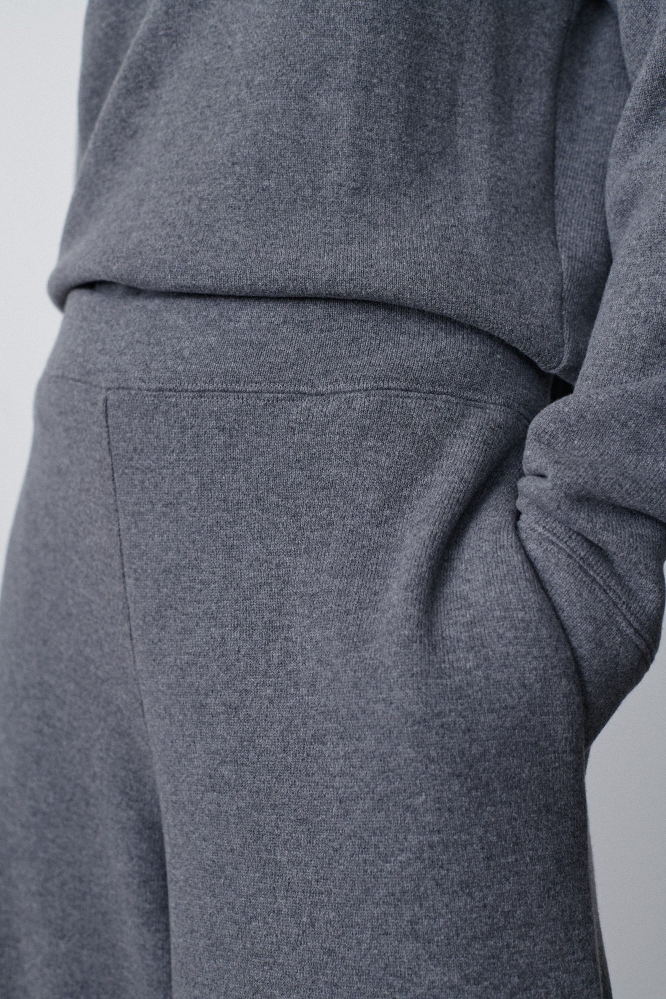 Shop The Row Wide-leg Wool Trousers In Gray