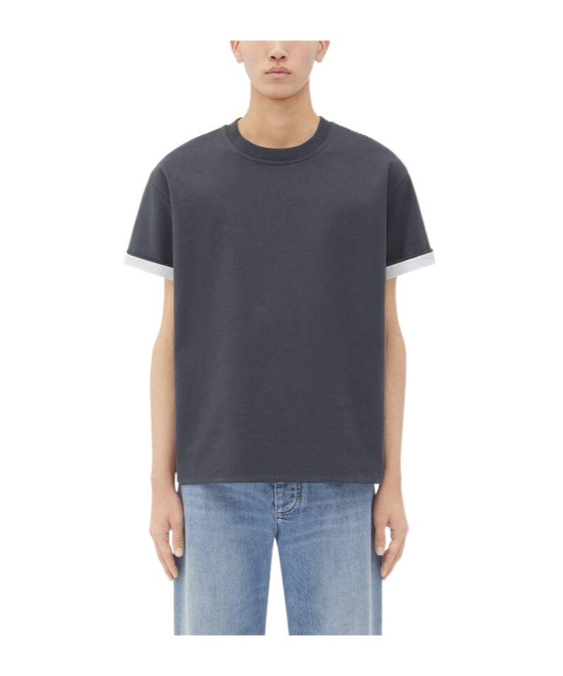 Bottega Veneta Cotton T-shirt In Black