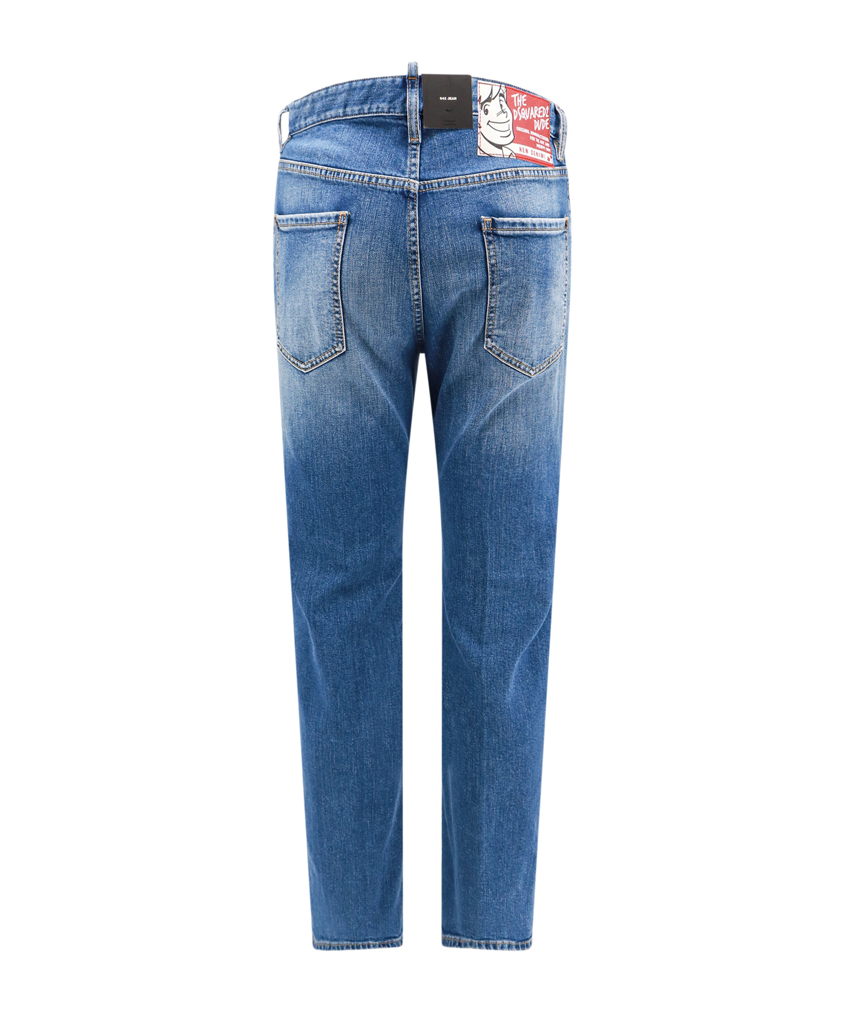 Shop Dsquared2 642 Slim-cut Jeans In Blue