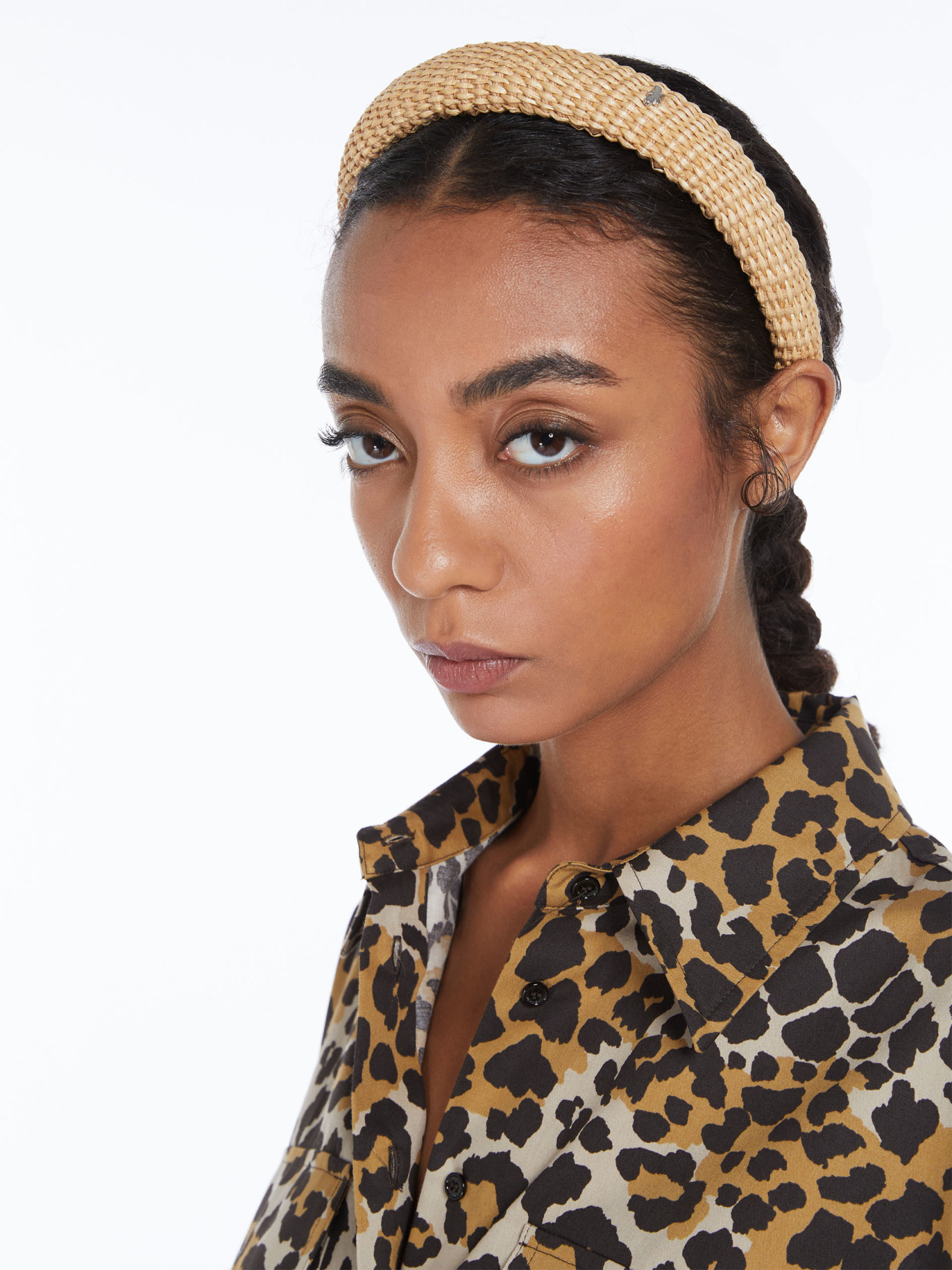 Shop Weekend Max Mara Lafite Headband In Yellow