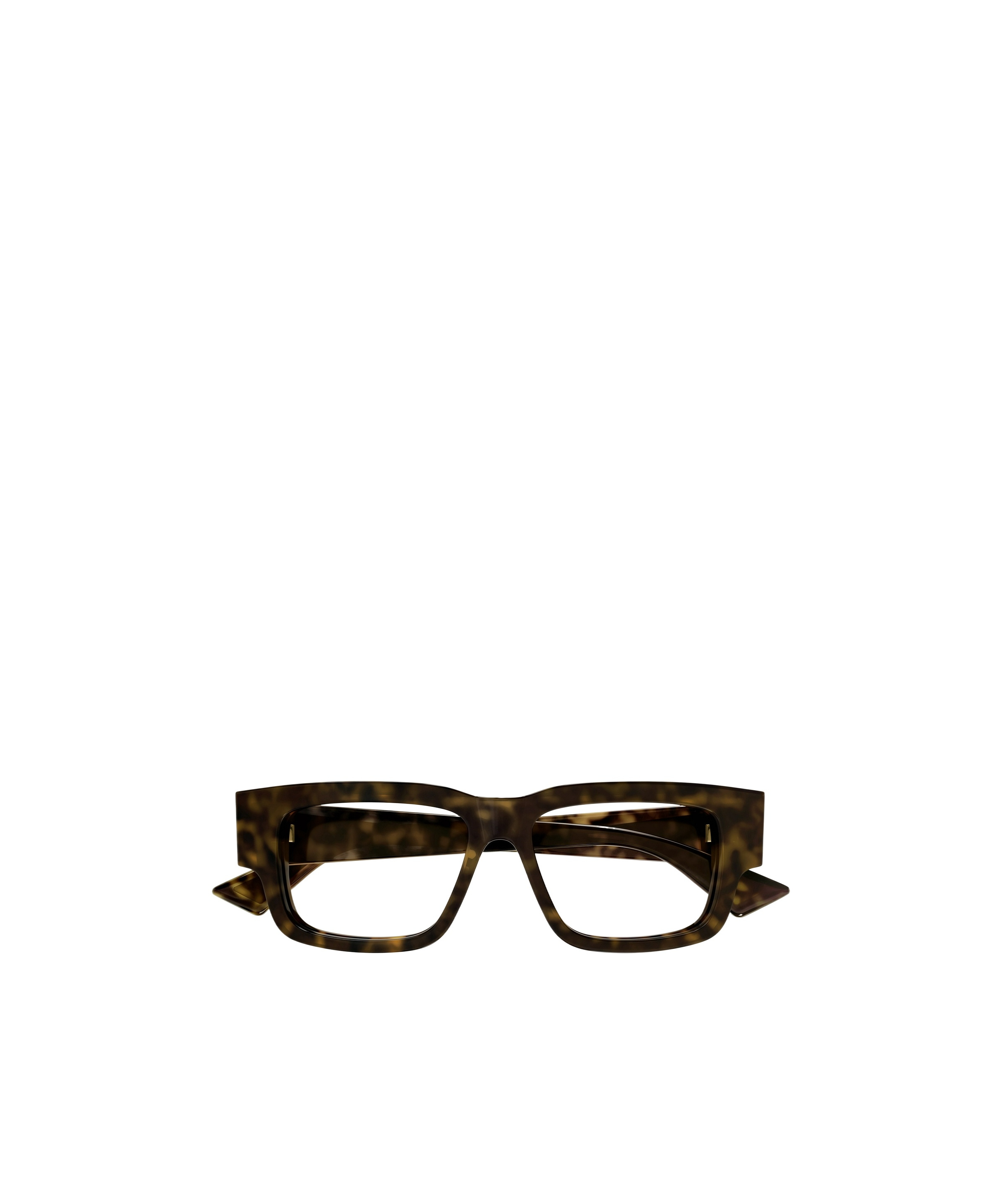 Bottega Veneta Geometric Frame Flat Mirror In Black