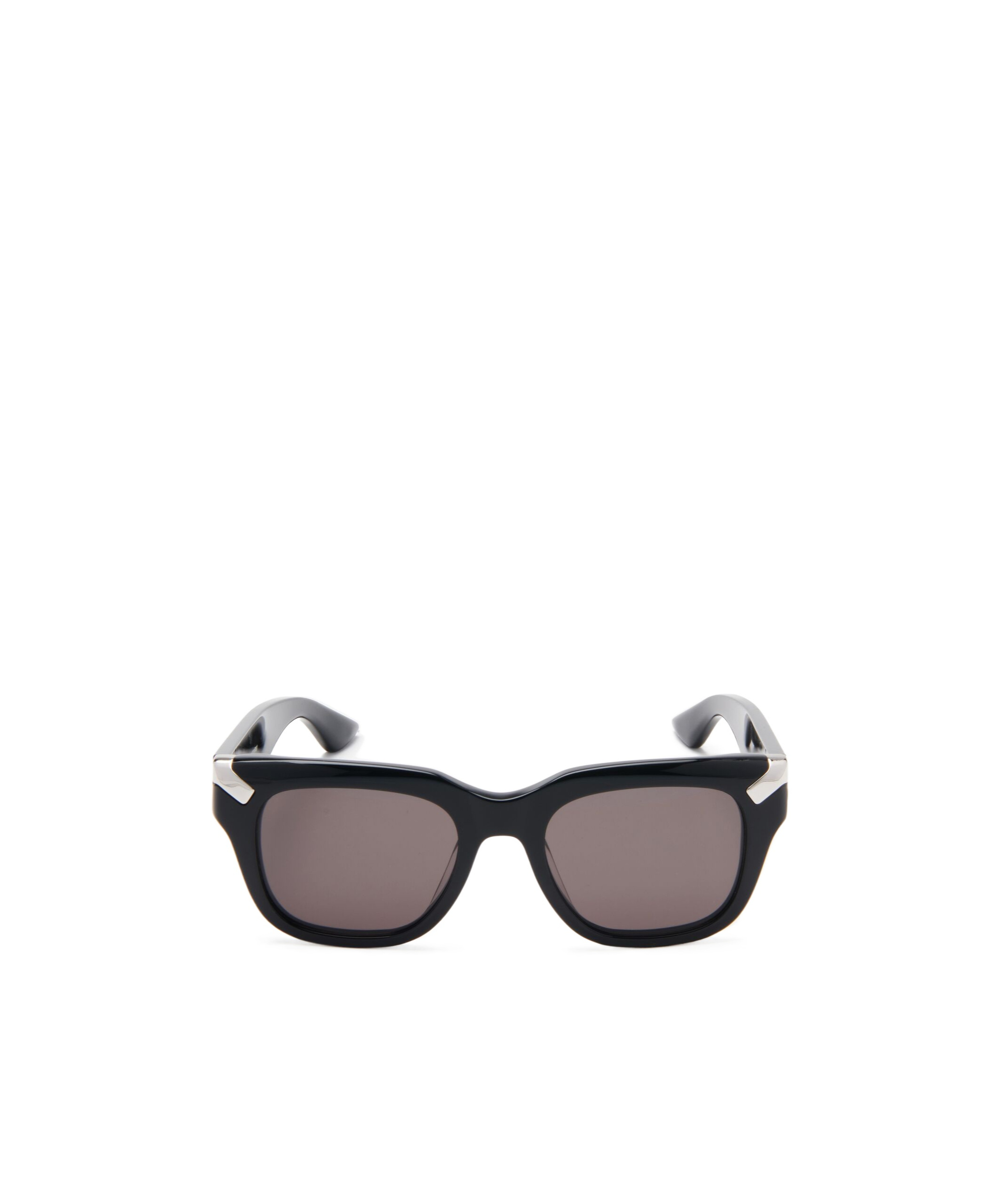 Alexander Mcqueen Eyewear Square Frame Sunglasses In Gray