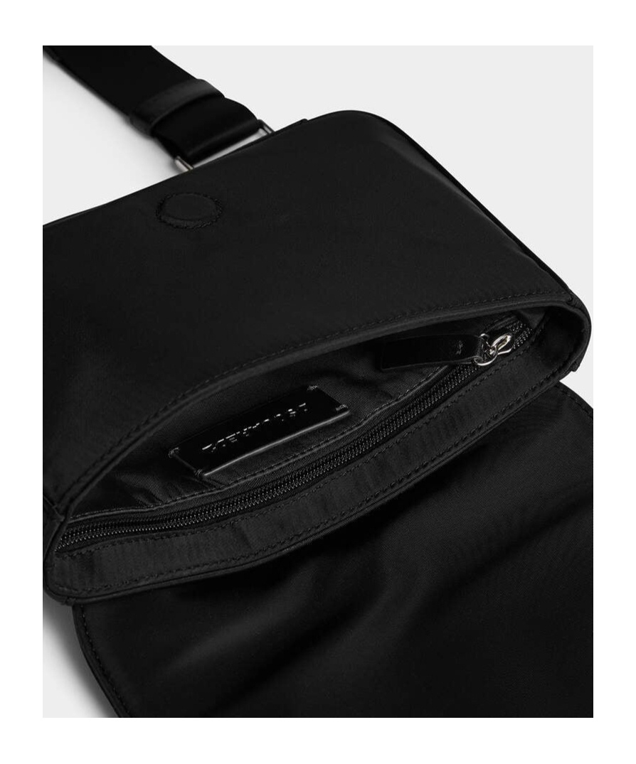 Dsquared2 Logo-print Messenger Bag In Black