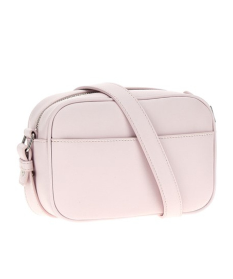 Courrèges Reedition Camera Leather Bag In Pink