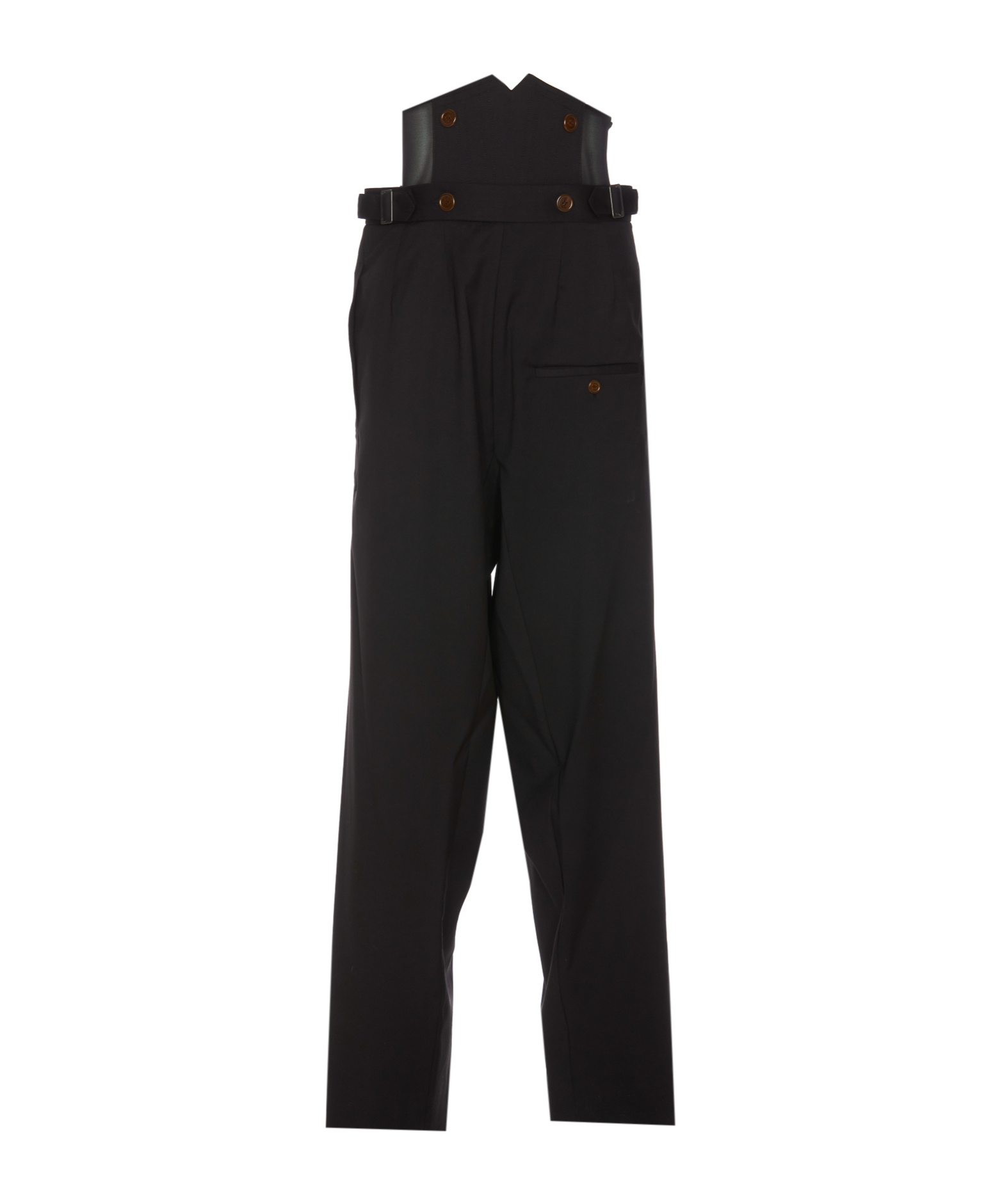 Vivienne Westwood Corset-detail Trousers In Black