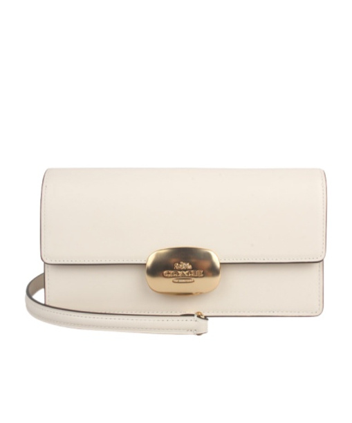 Coach Logo Logo Shoulder Bag In Brown