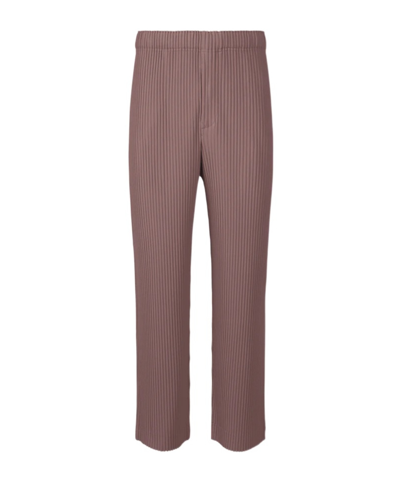 ISSEY MIYAKE PLEATED STRAIGHT-LEG TROUSERS