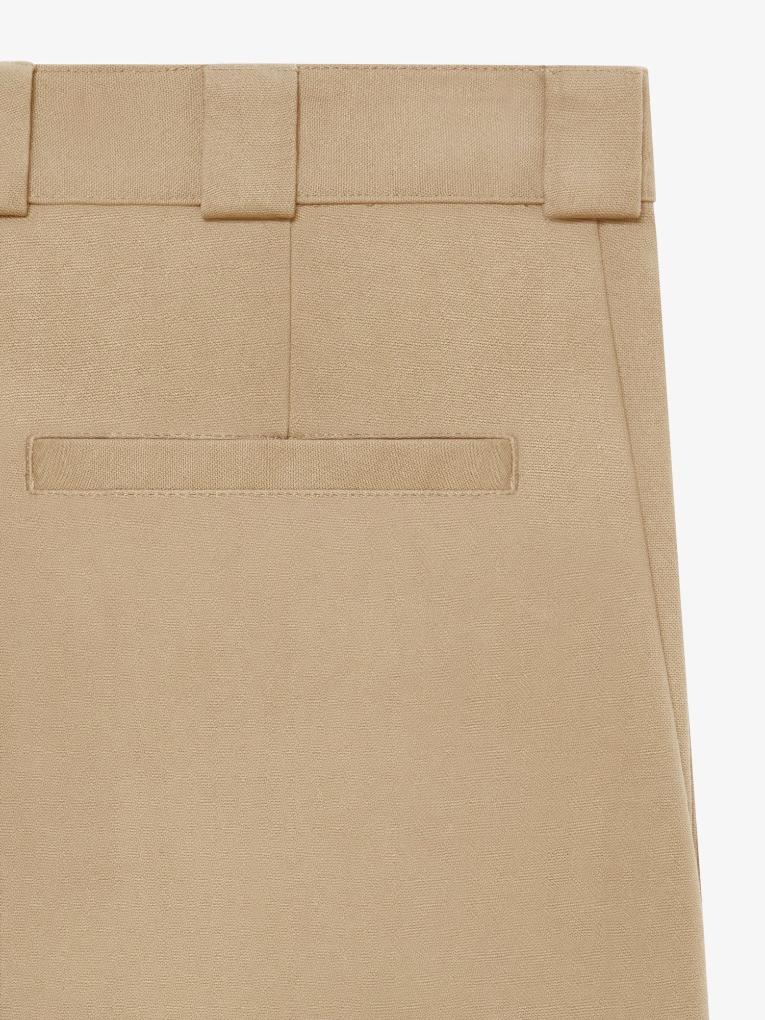 Givenchy Extra Wide Chino Pants In Nude