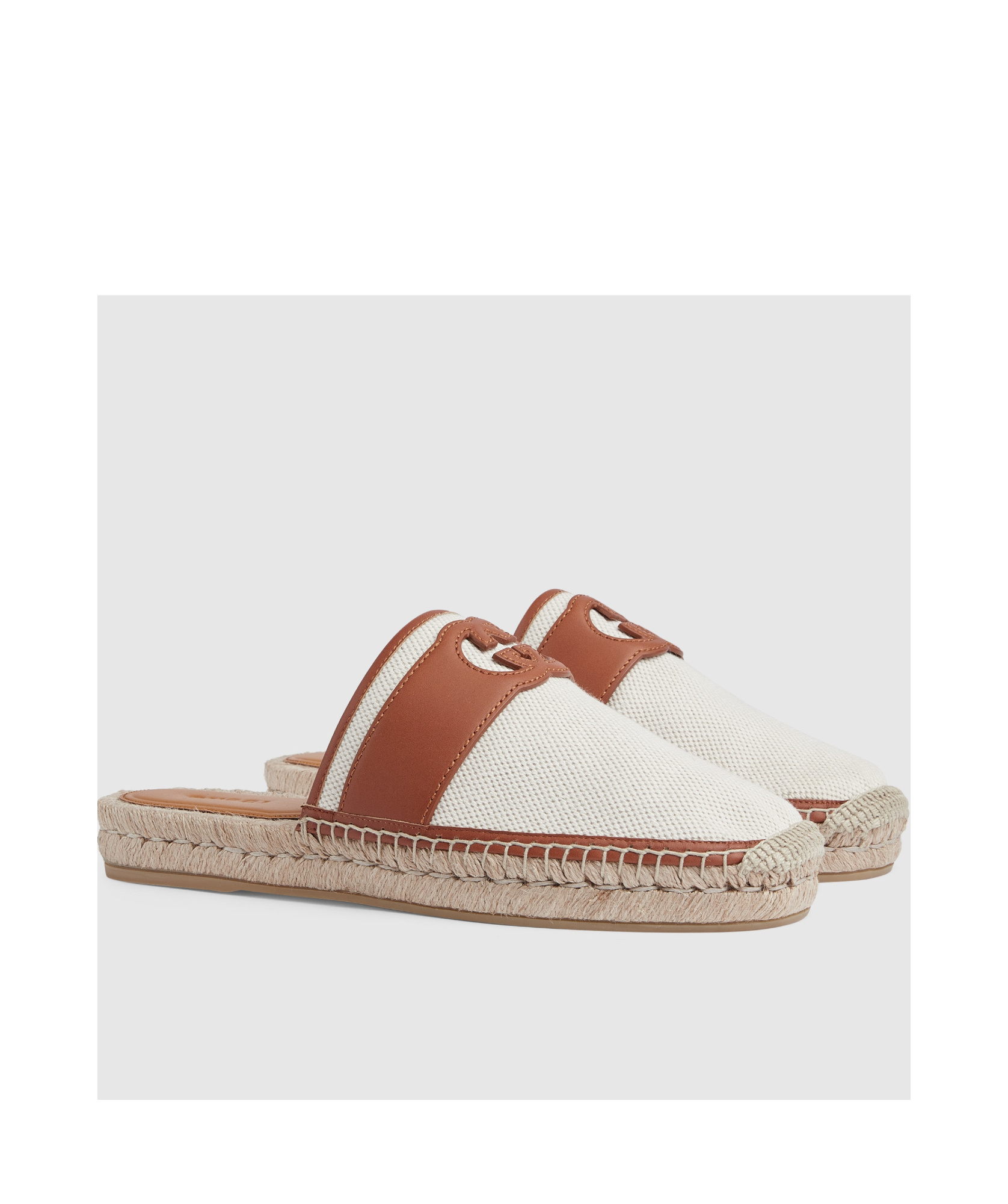 Gucci Espadrilles With Cross Gg In Multi