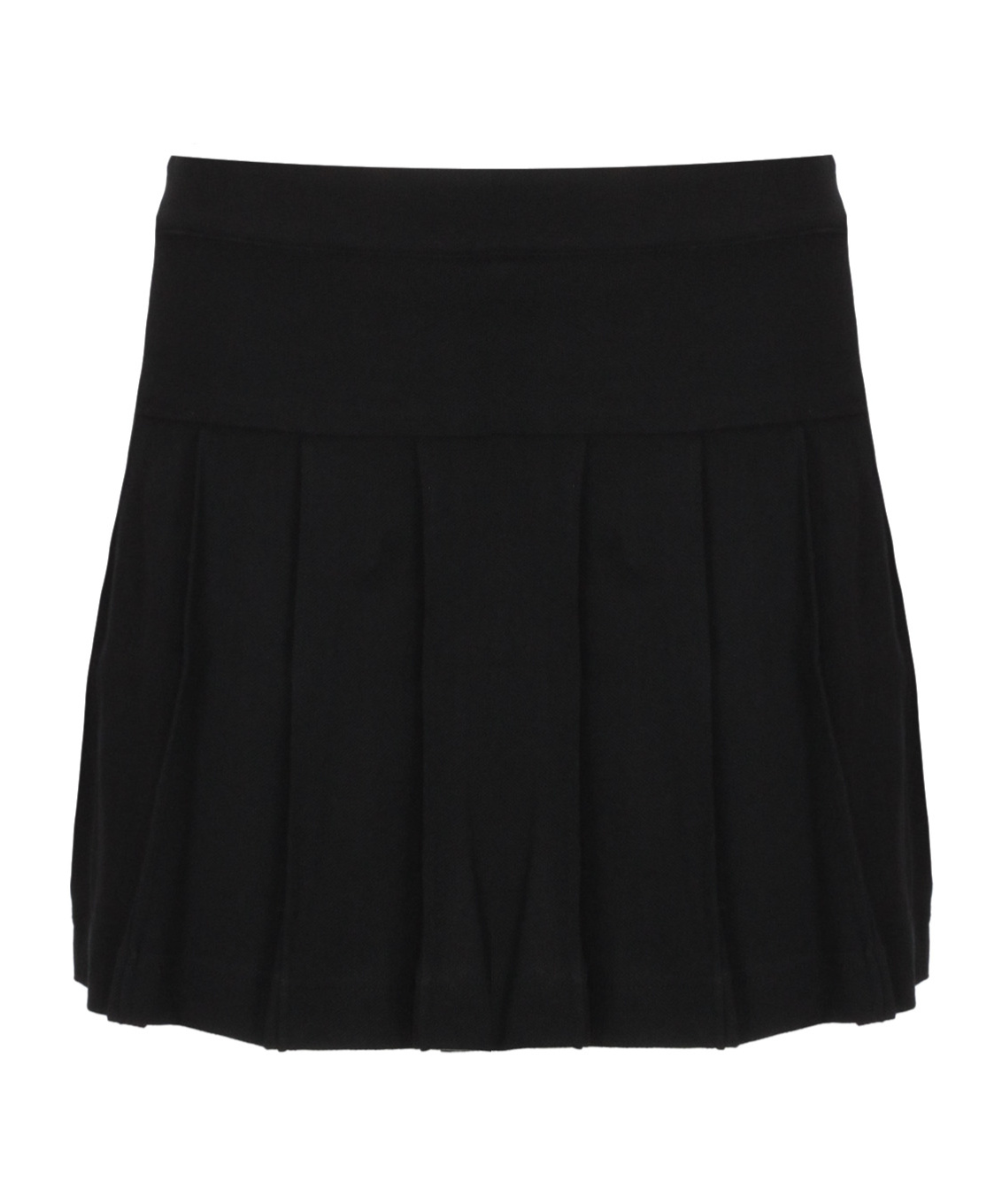 PALM ANGELS PALM ANGELS MONOGRAM-EMBROIDERED LOW-RISE MINI SKIRT