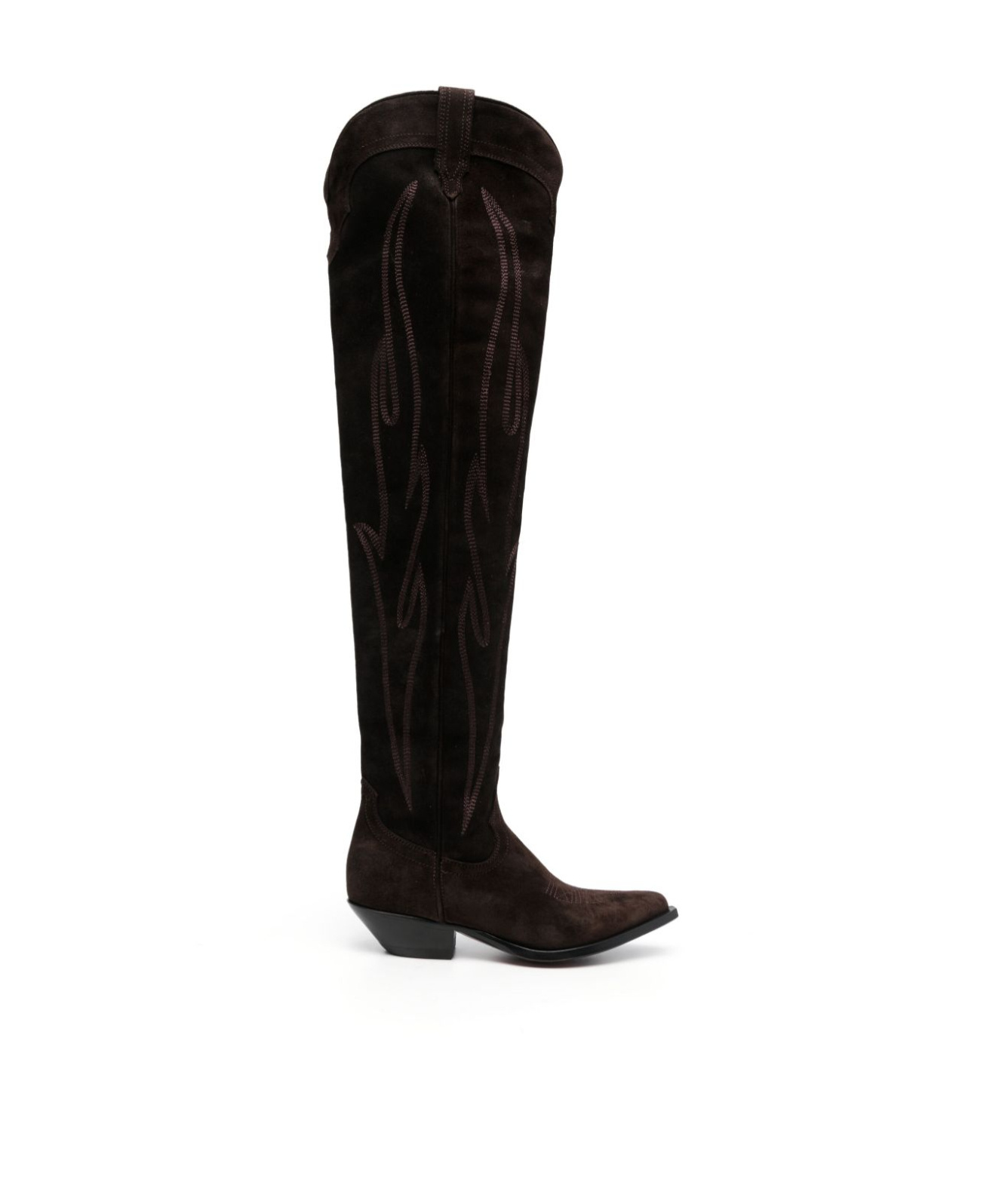 Sonora Woman Knee Boots Black Size 10 Soft Leather In Black