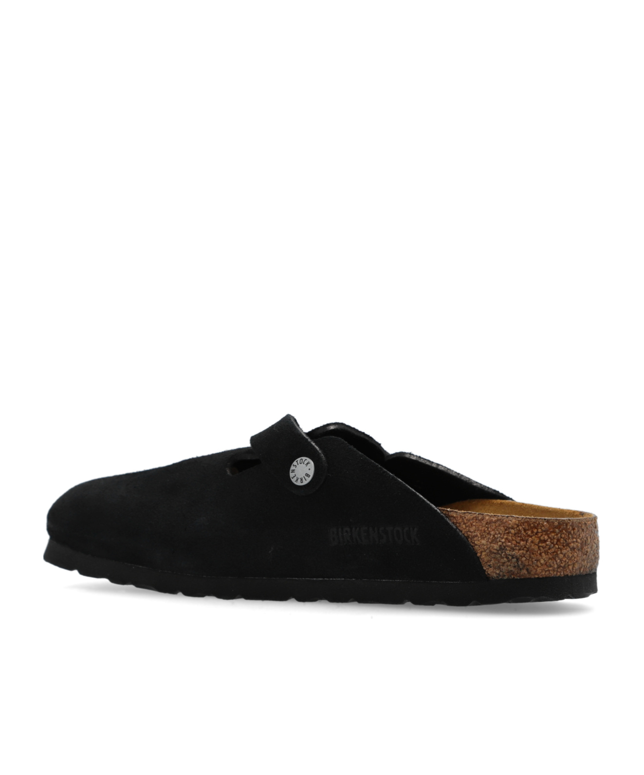 Shop Birkenstock Boston Clogs In Black