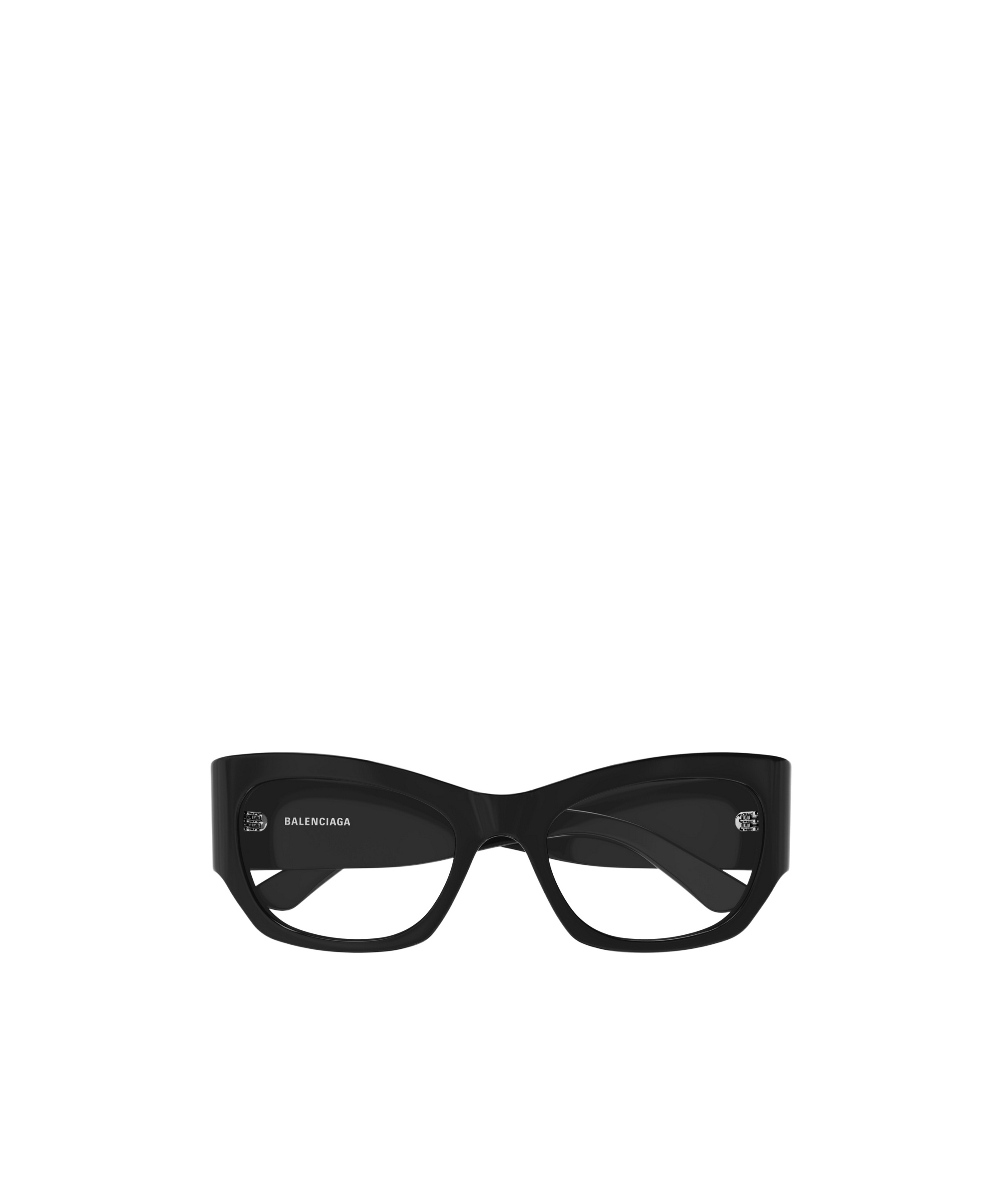 Balenciaga Cat-eye Frame Glasses In Black
