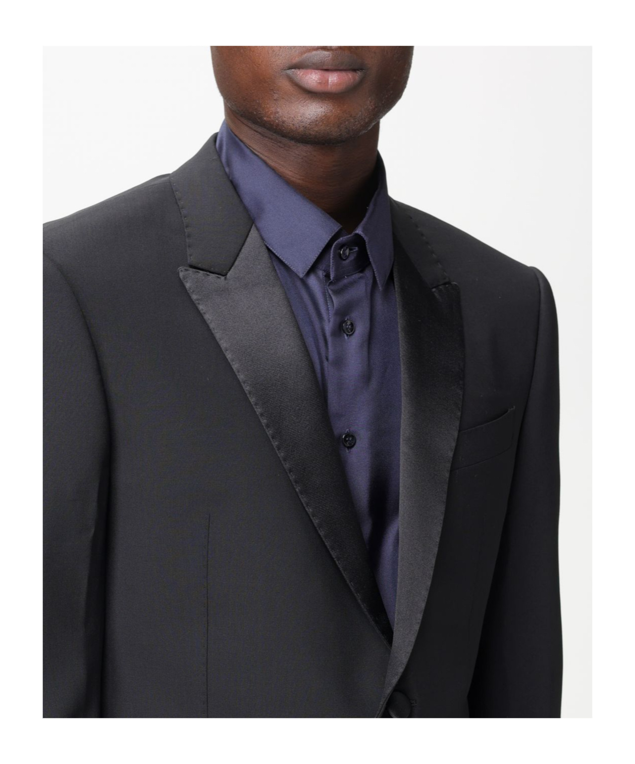 EMPORIO ARMANI SINGLE-BREASTED VIRGIN WOOL-BLEND SUIT