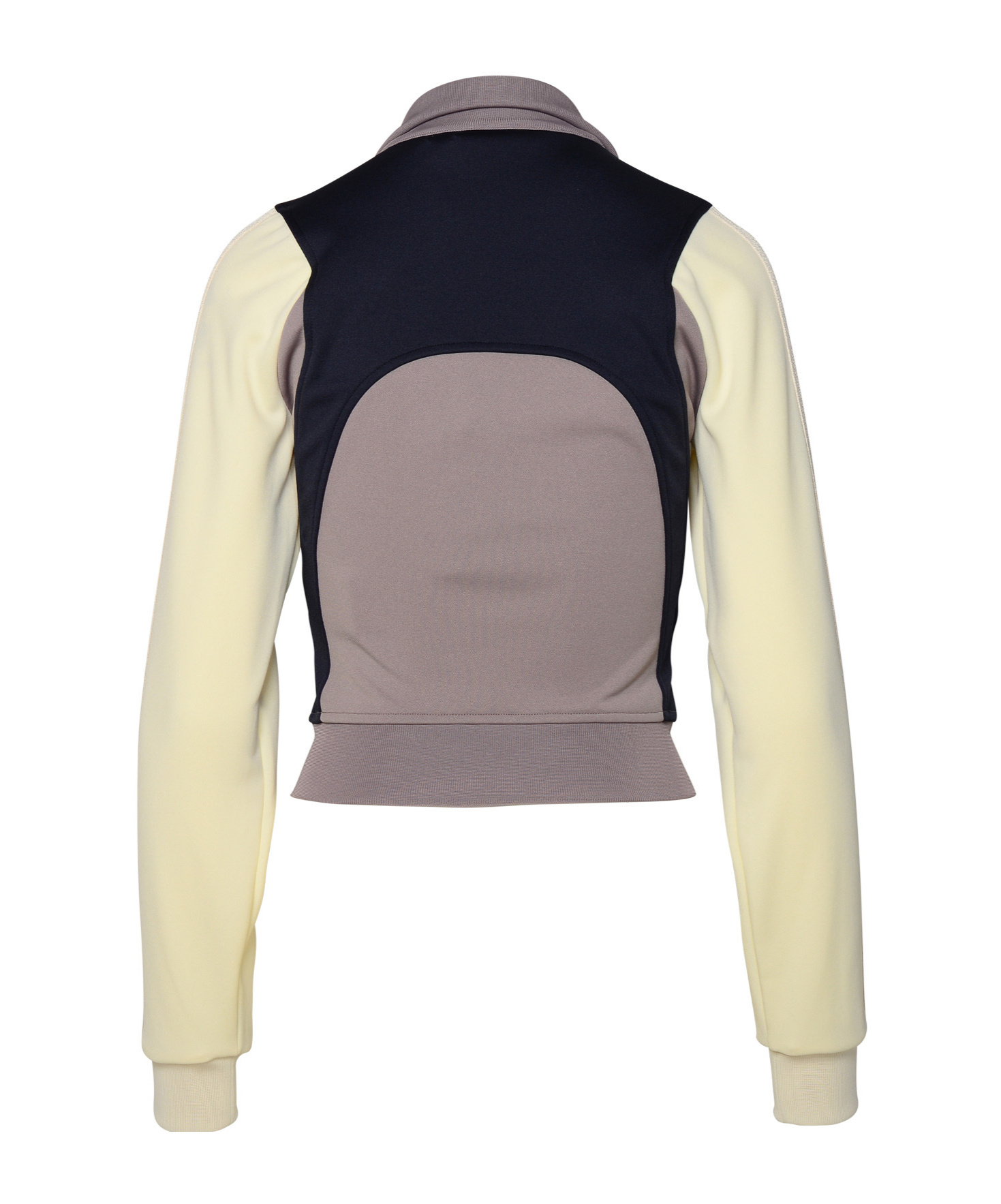 Palm Angels Pa Monogram Embroidered Colour-blocked Track Jacket In Nude