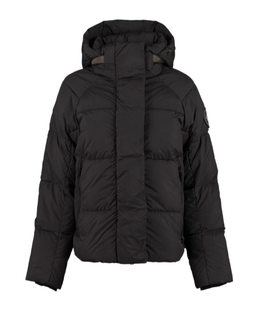 Canada Goose Down Water-resistant Junction Parka In Black