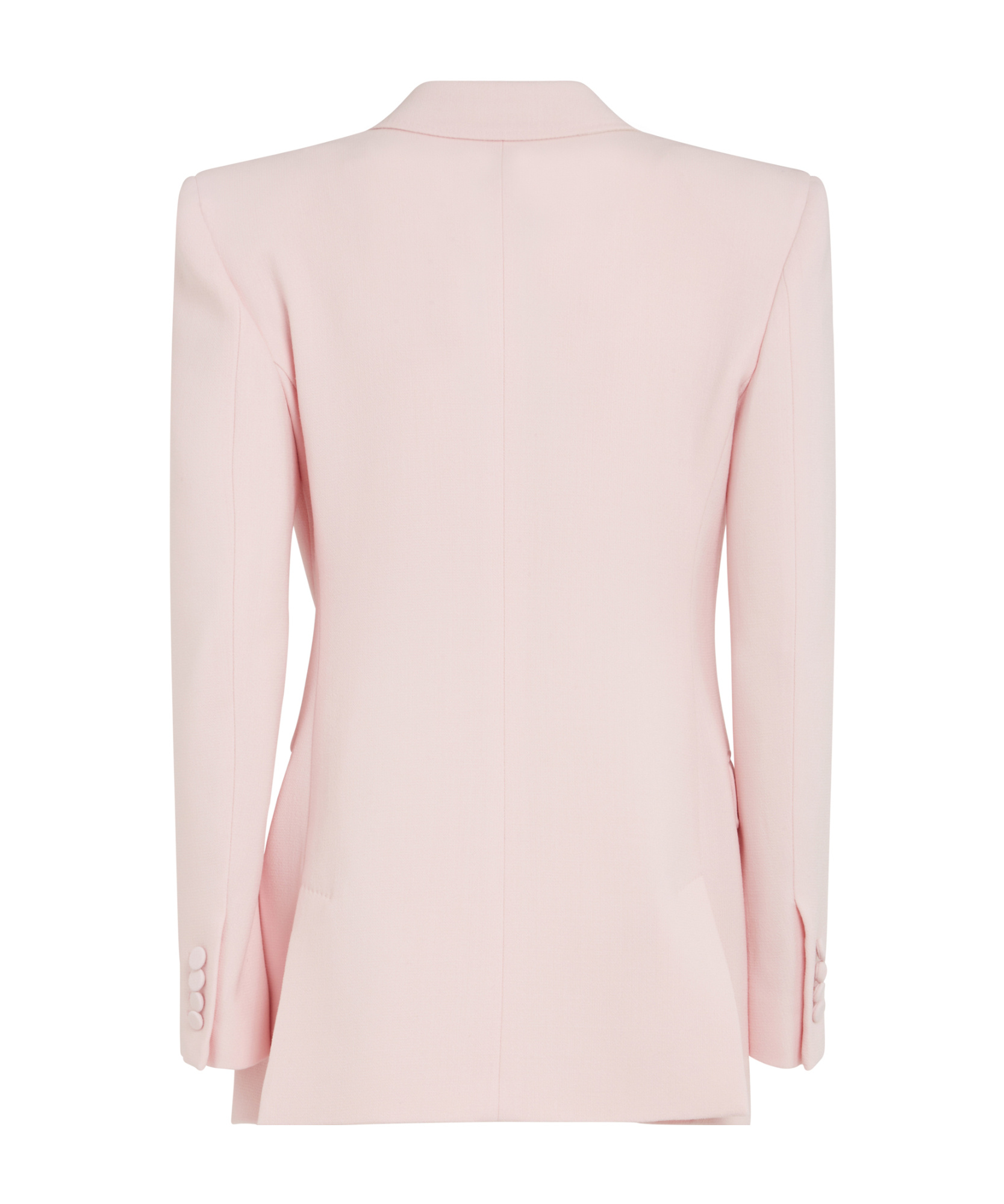 Shop Gabriela Hearst Long Sleeved Suit Jacket In Pink