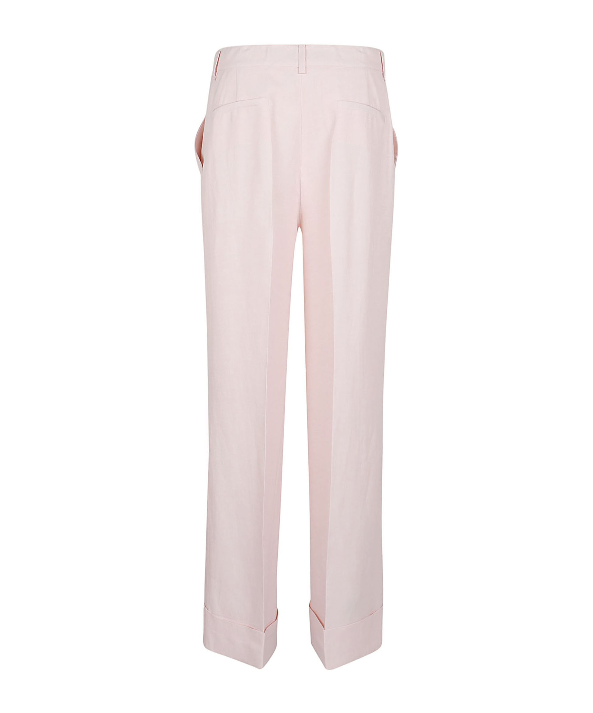 P.A.R.O.S.H PLEATED CASUAL PANTS ON THE FRONT 