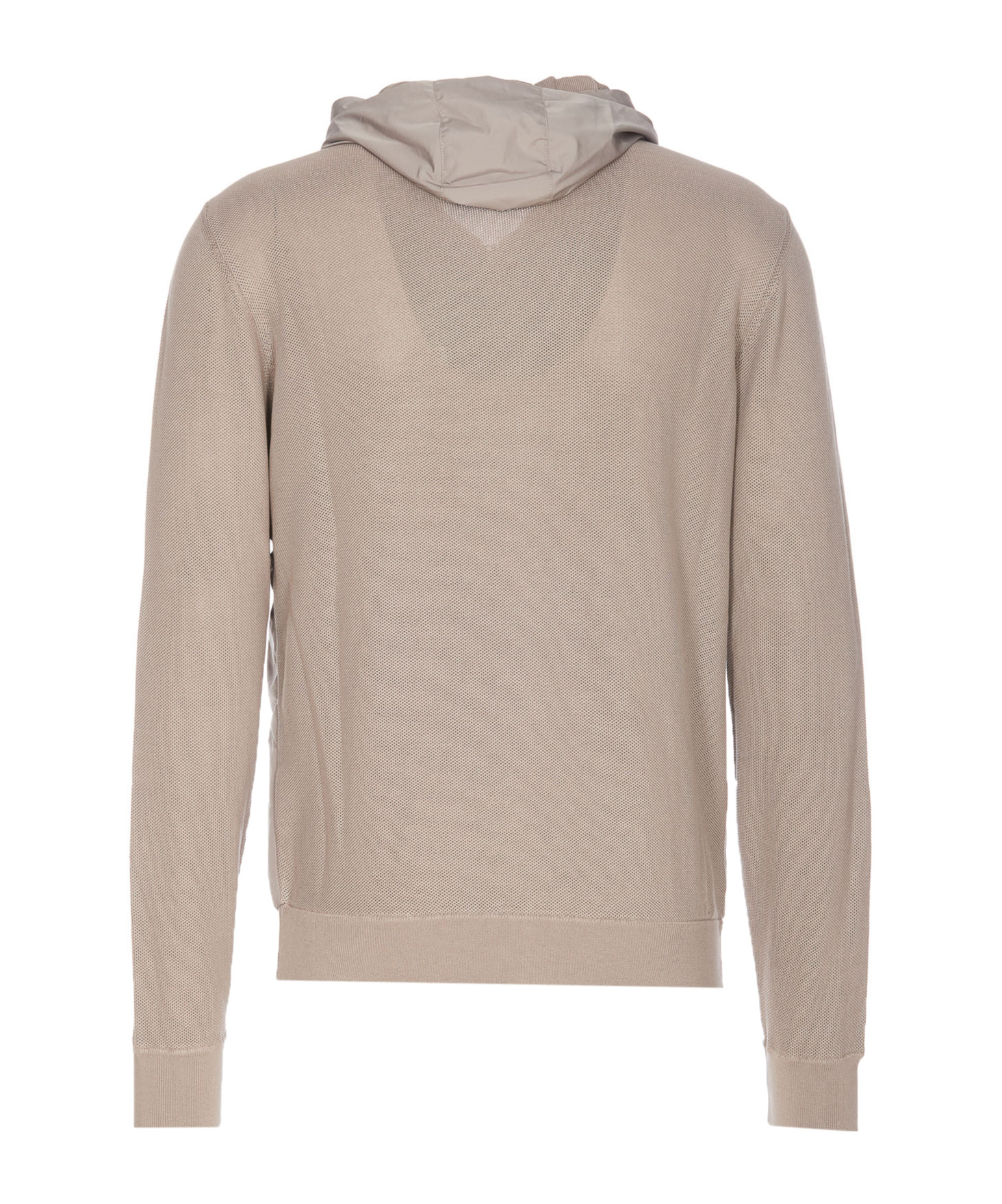 Herno Hooded Jacket In Nude