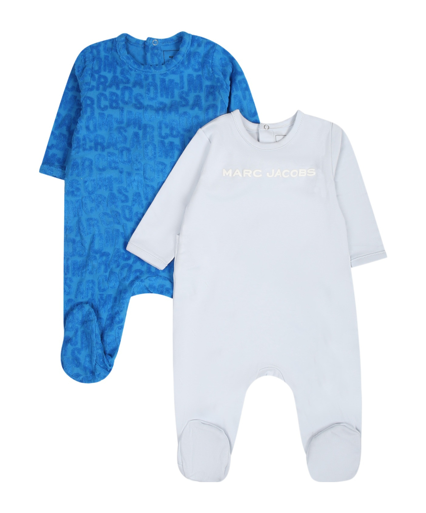 Marc Jacobs Cotton-blend Pyjamas (set Of Two) In White