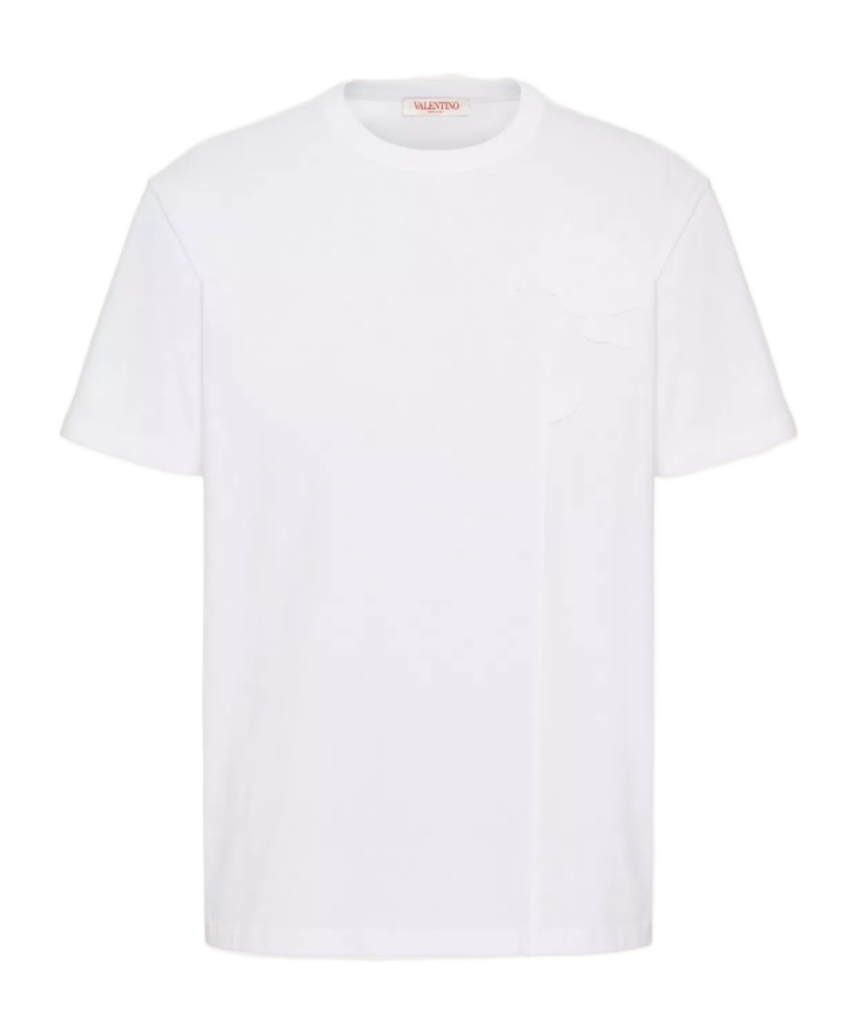 Valentino T Shirt With Toile Iconographe Detail In White