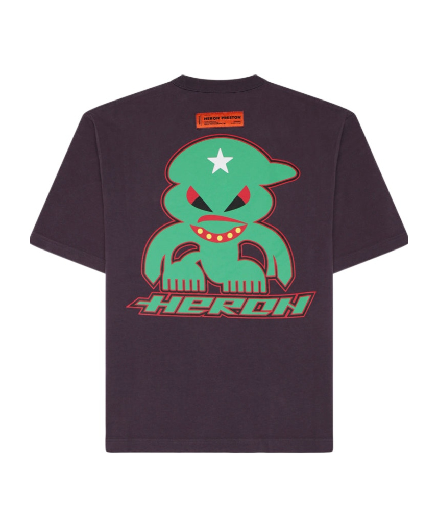 Heron Preston Short-sleeved T-shirt In Black