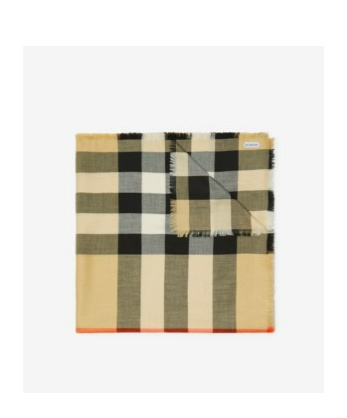 Burberry House Check Cashmere-blend Scarf In Multicolor