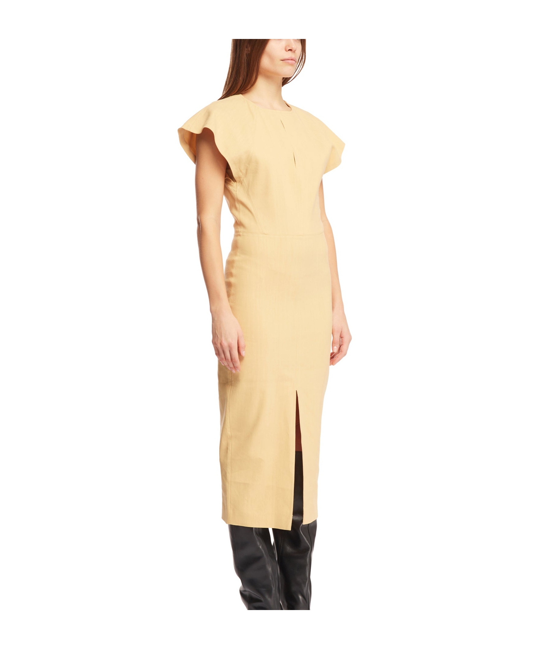 ISABEL MARANT ISABEL MARANT MIRNA SLIT DETAILED DRESS 