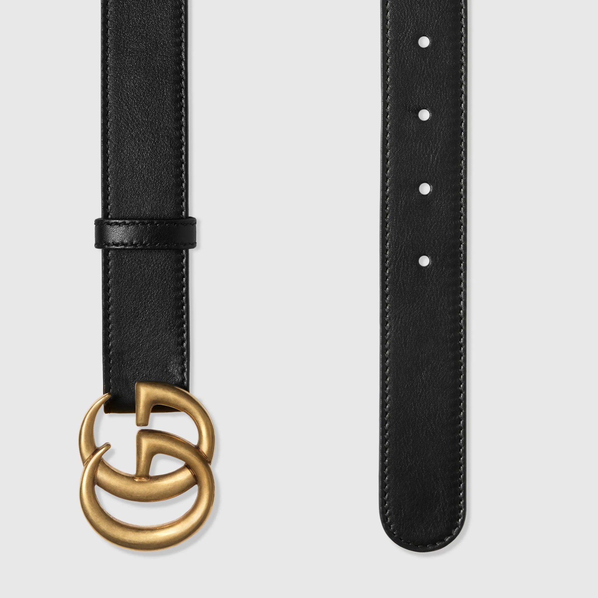 GUCCI GUCCI DOUBLE G BUCKLE BELT