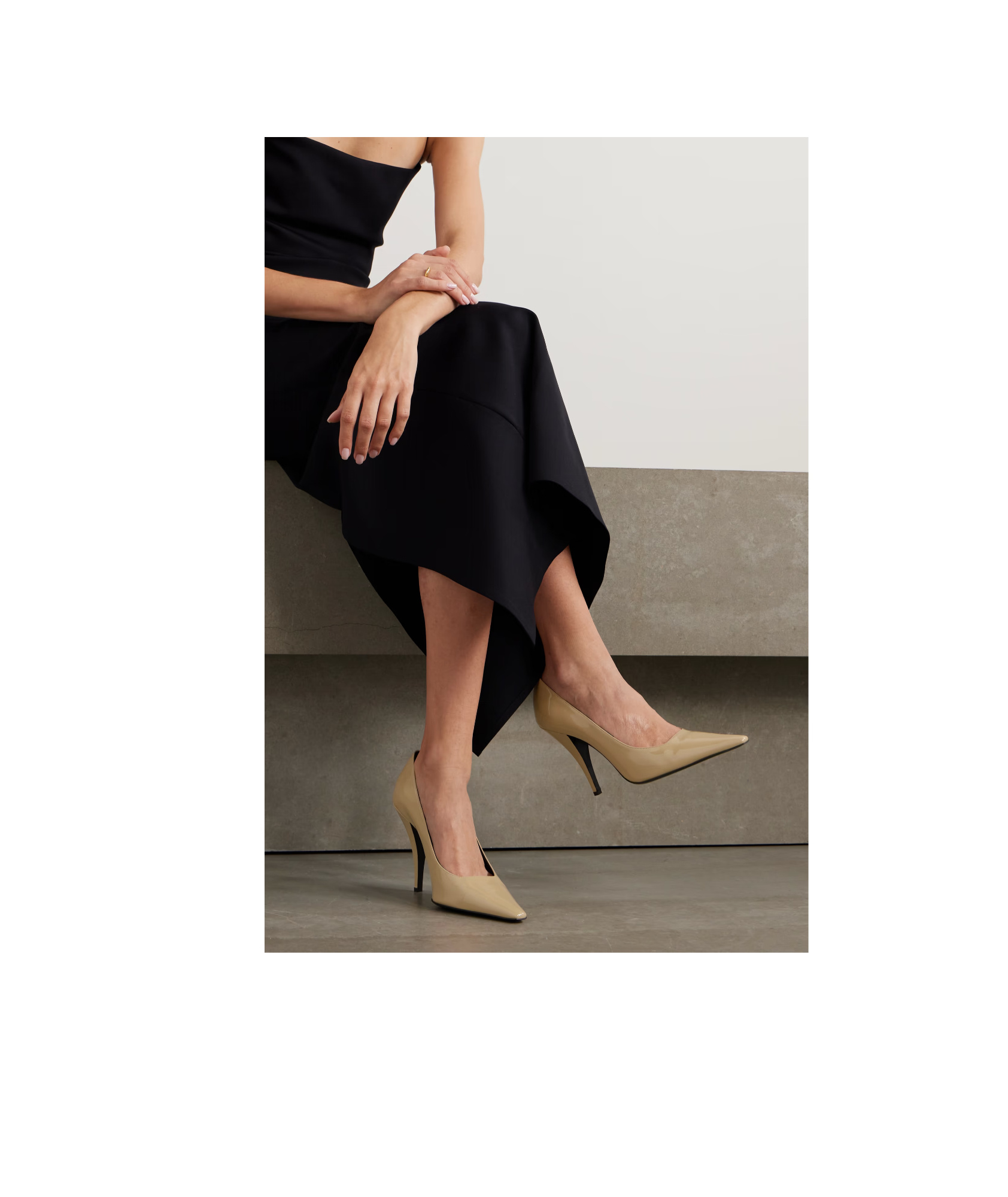 THE ROW LANA POINTED HIGH HEELS