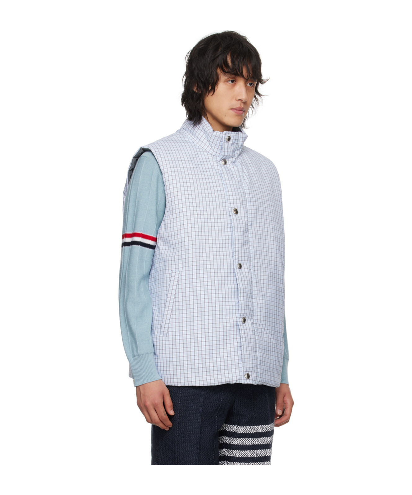 THOM BROWNE REVERSIBLE PADDED GILET