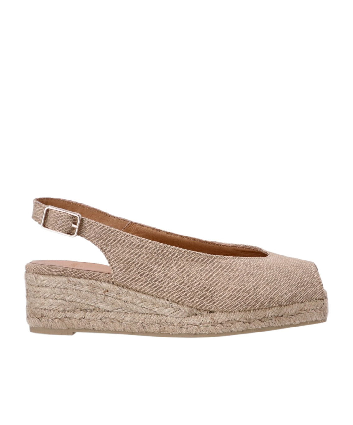 Shop Castaã±er Dosalia 70mm Peep-toe Sandals In Nude