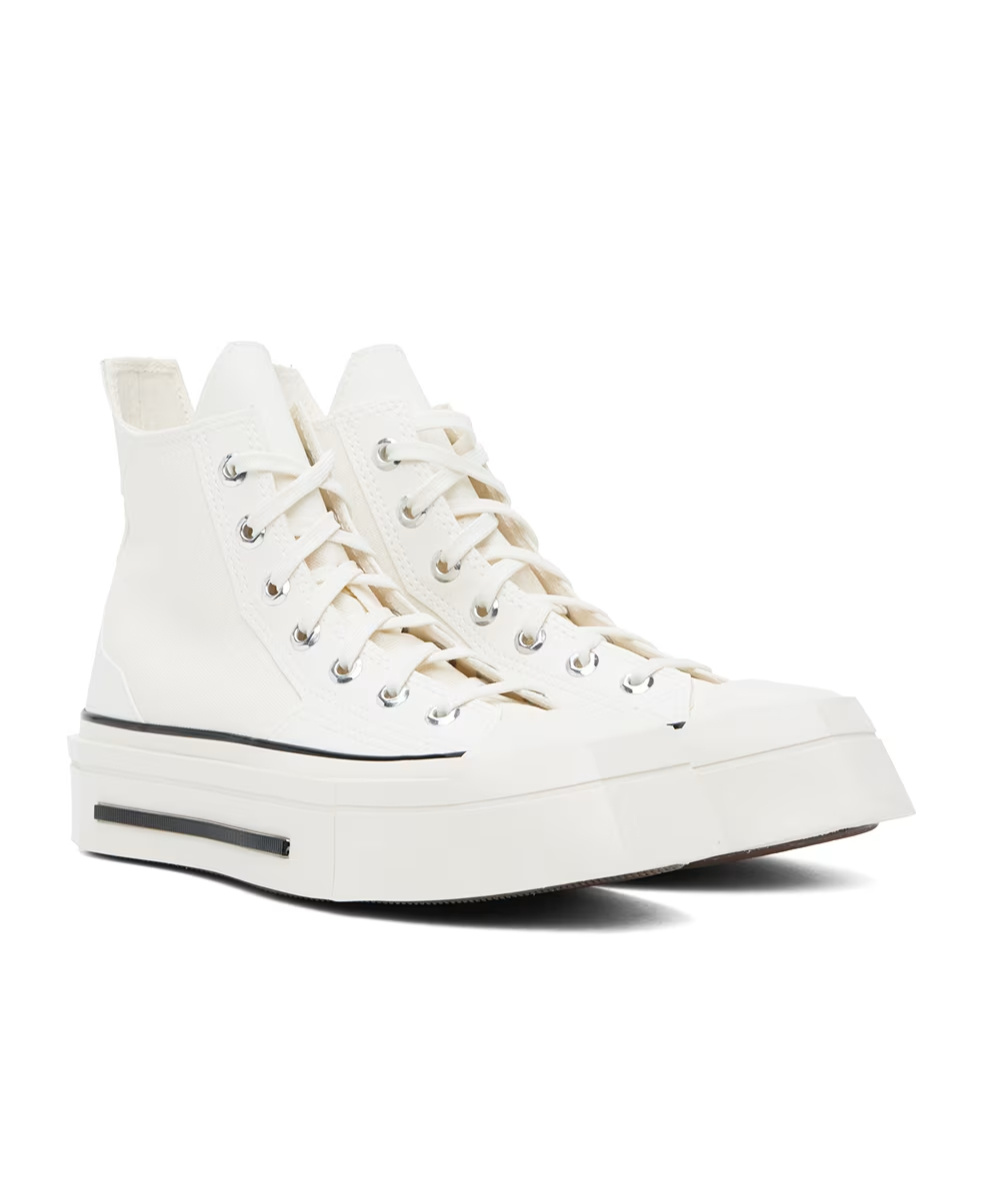 Converse White Chuck 70 De Luxe Squared Sneakers In White