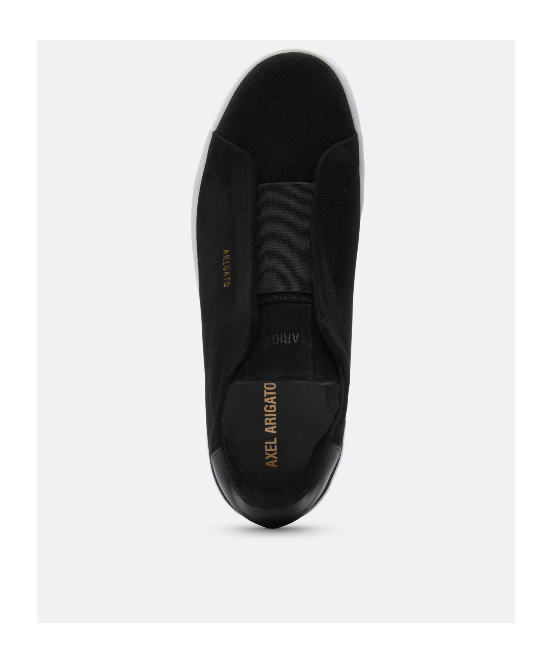 Axel Arigato '90 Clean' Black Low Top Sneakers With Logo Lettering On The Side In Black