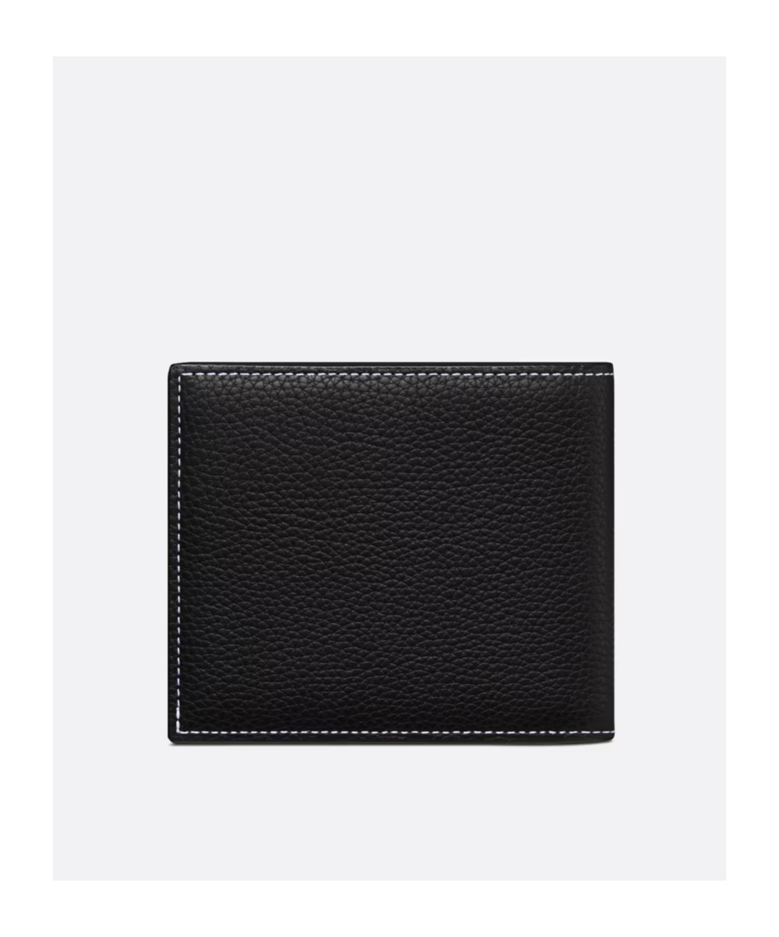 Dior Saddle Compact Purse In Black