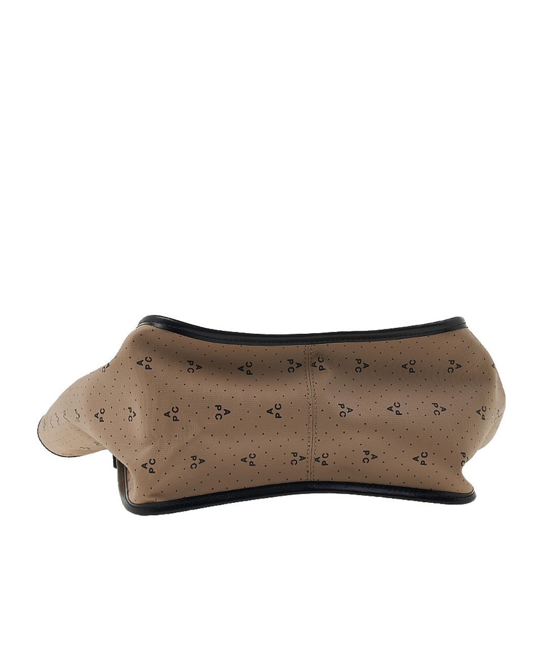 Apc Logo Handbag In Brown